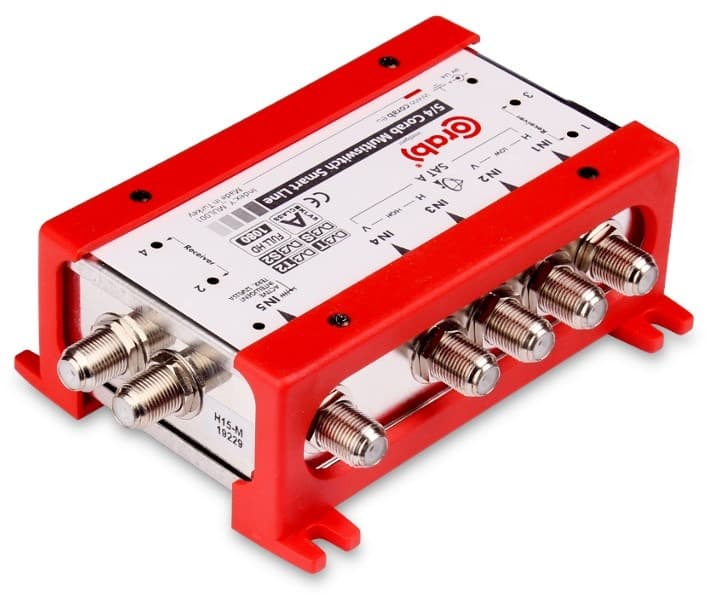 Multiswitch 5/4 Smart Line Corab do dystrybucji sygnału