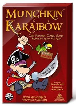 Gra karciana Munchkin Karaiby Black Monk