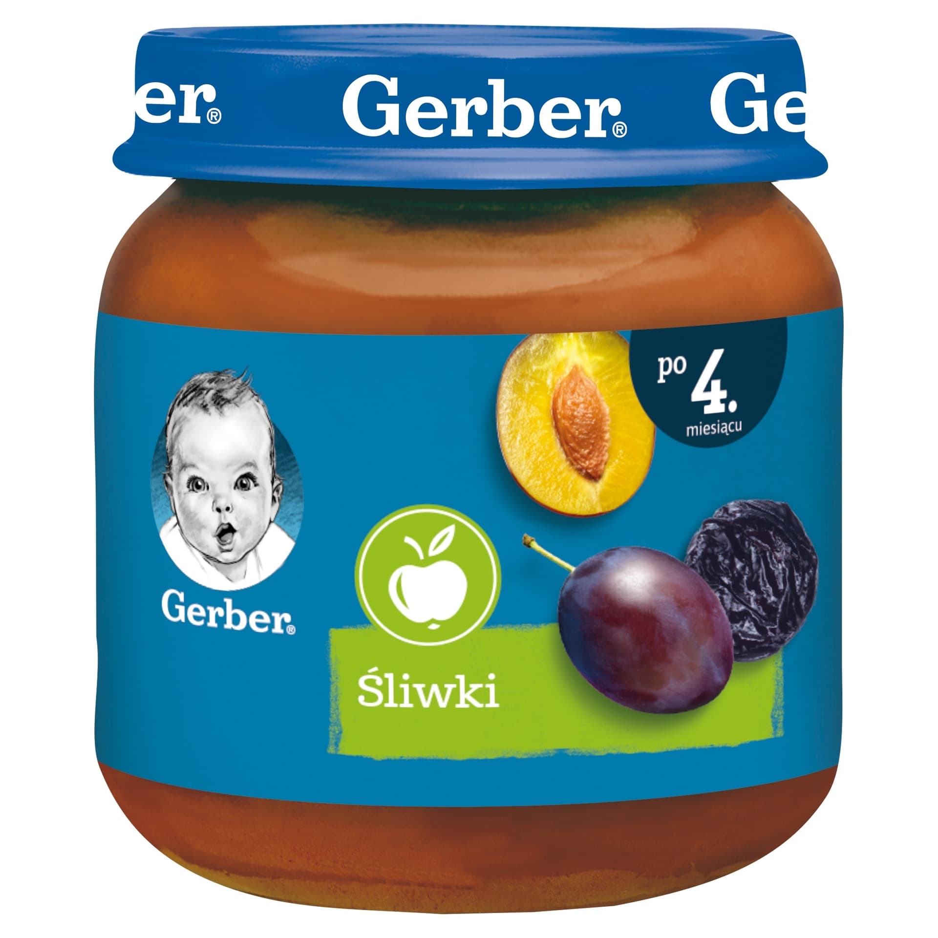 BoboVita Mus jabłko suszona śliwka po 6 miesiącu 100 g