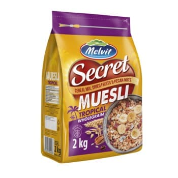 Musli Tropikalne z Owocami i Orzechami 2 kg premium