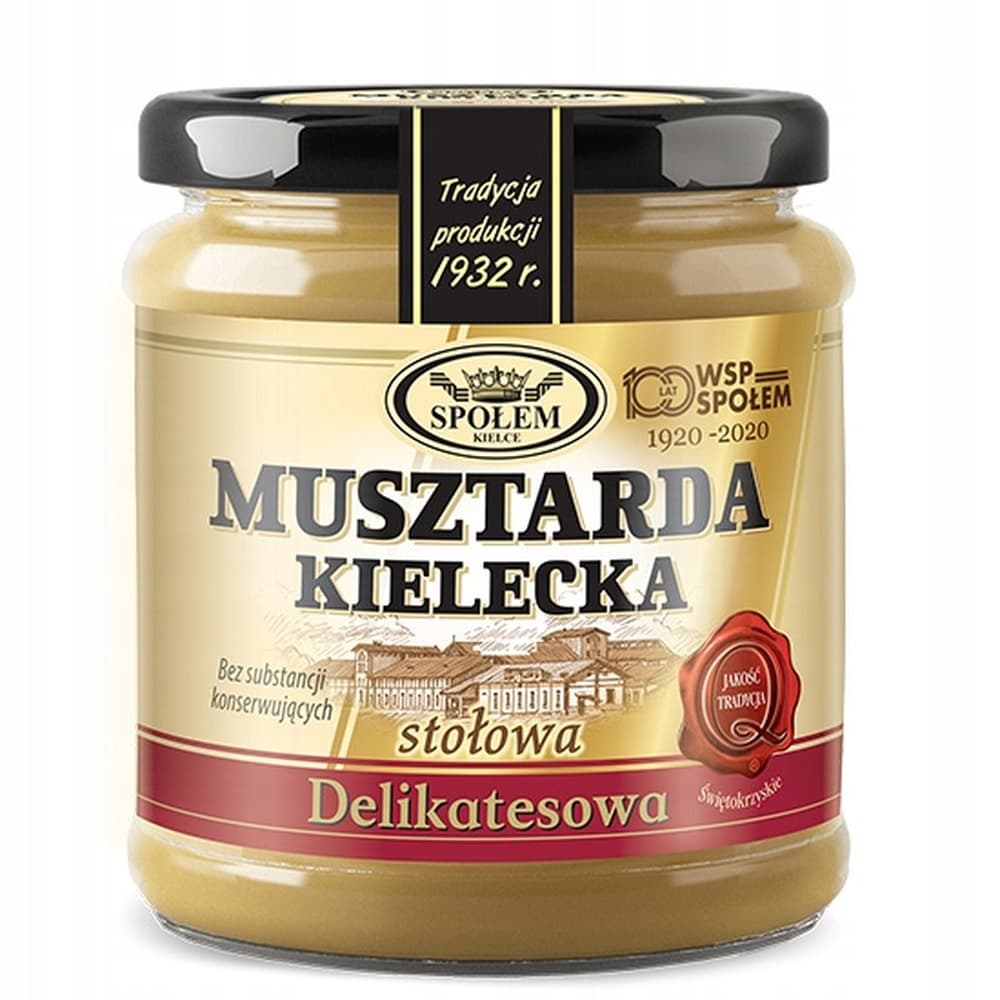 Musztarda Kielecka delikatesowa stołowa 190g