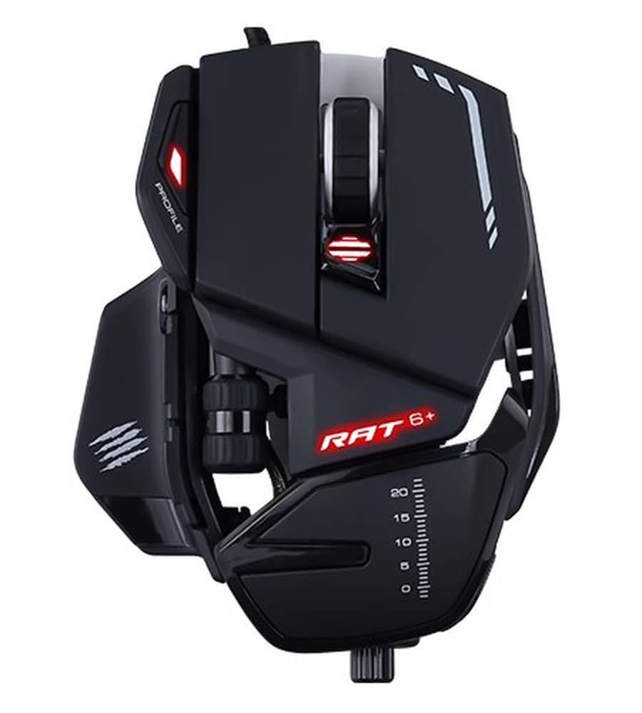 Mad Catz R.A.T. 6+ Mysz gamingowa czarna