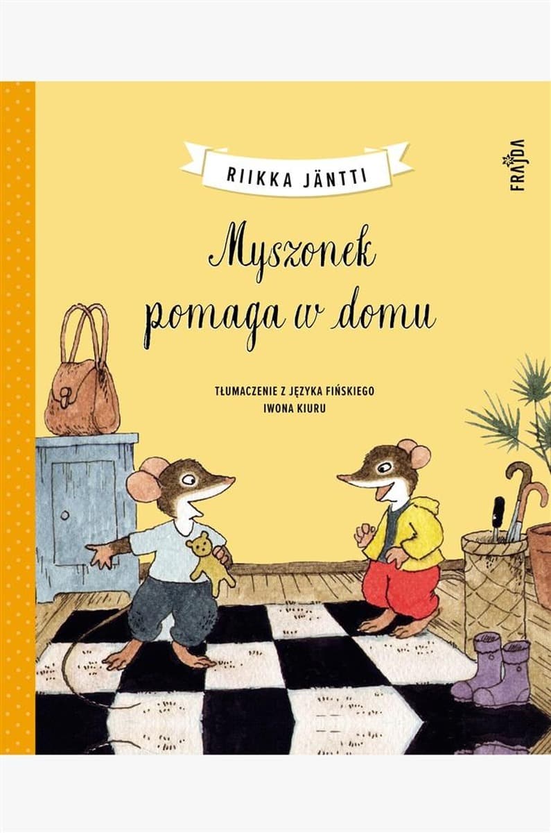 Myszonek pomaga w domu ciepła opowieść dla dzieci