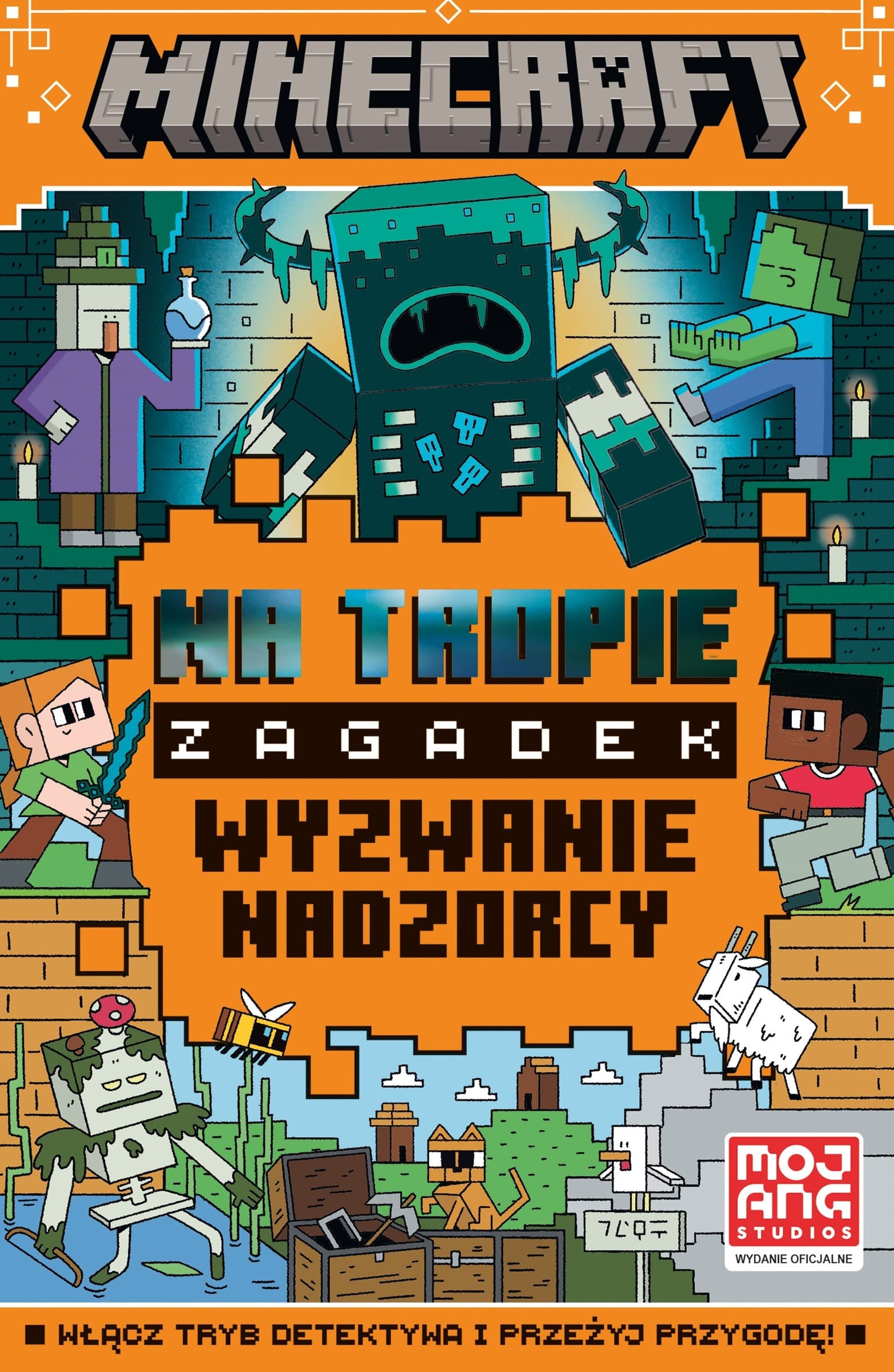 Na tropie zagadek. Wyzwanie nadzorcy. Minecraft