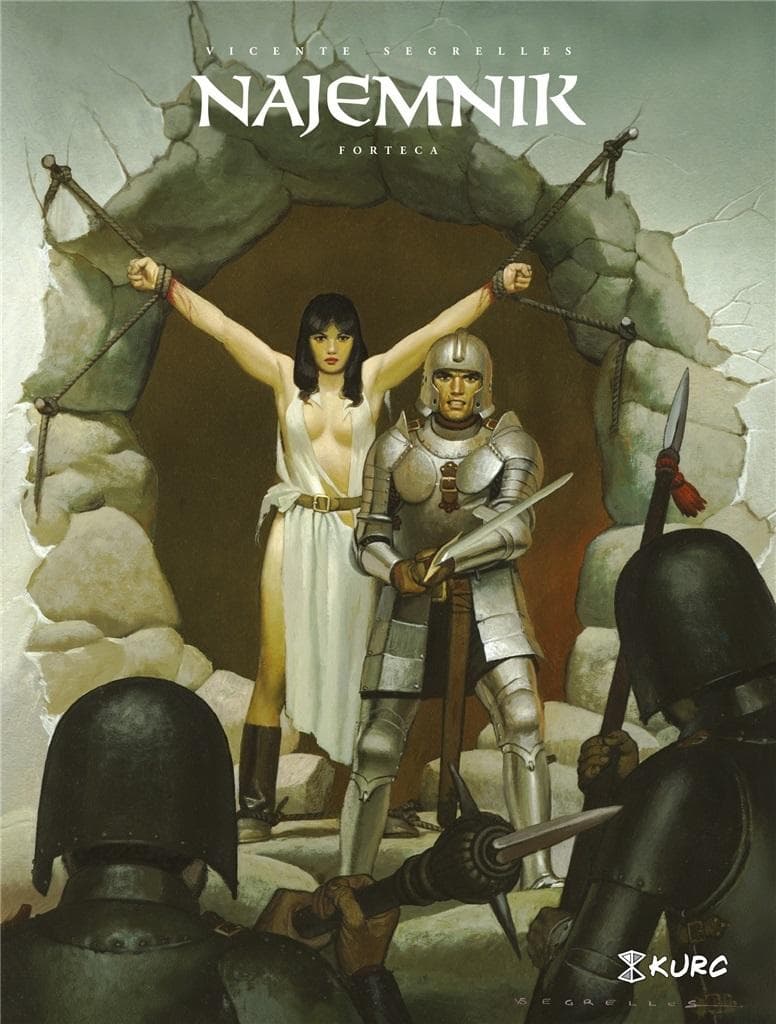 Najemnik Tom 5 Forteca - Vicente Segrelles komiks w twardej oprawie