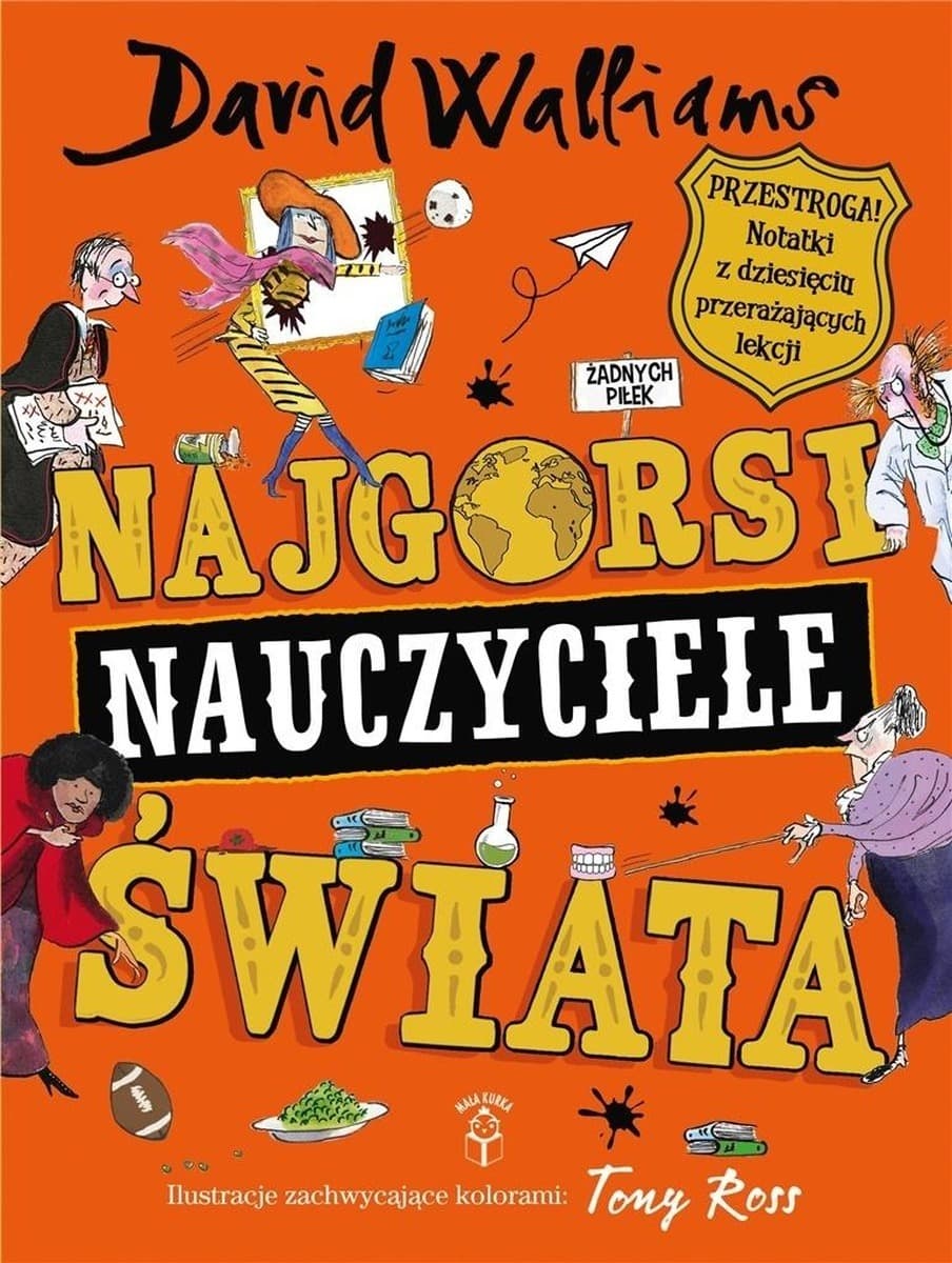 Najgorsi nauczyciele świata - zbiór opowiadań dla dzieci i młodzieży