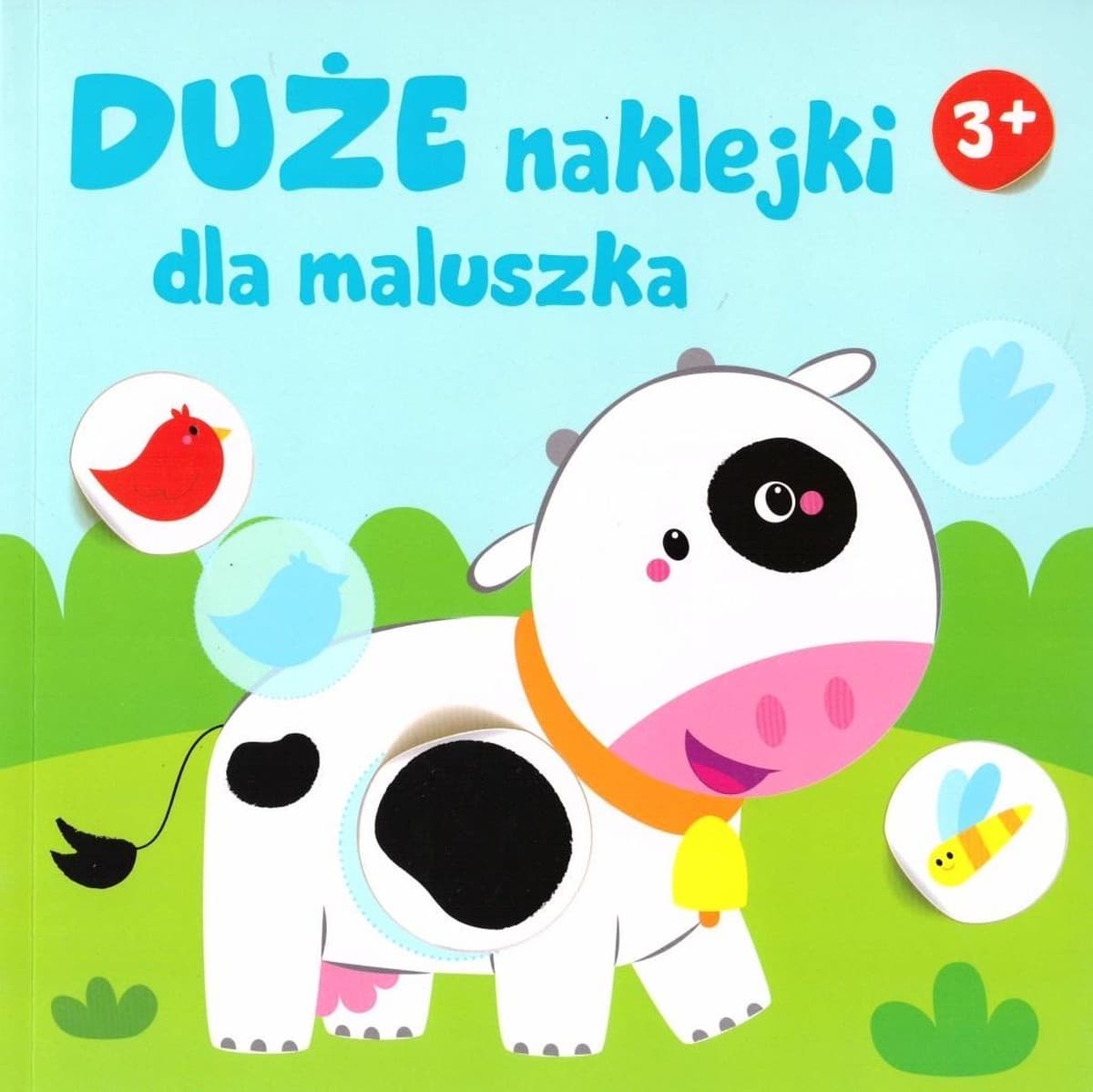 Naklejki dla Dzieci Krówka 3+ praca zbiorowa
