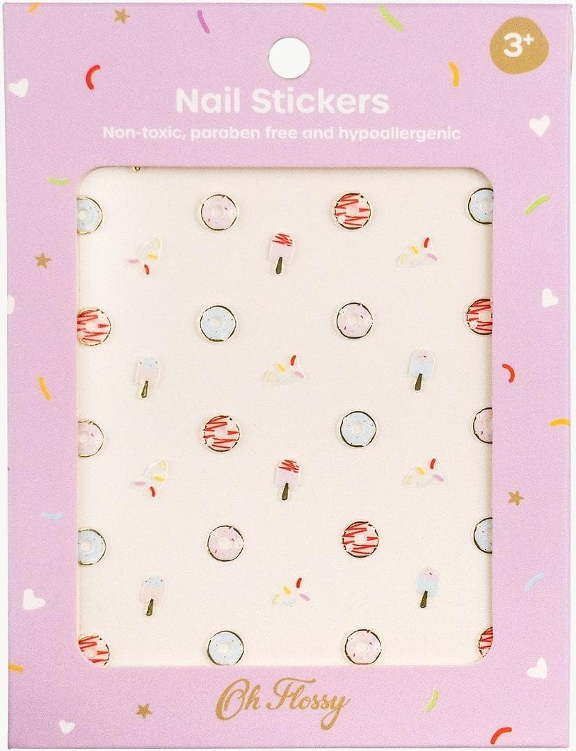 Naklejki na paznokcie dla dzieci Sweets Oh Flossy 10 x 8 cm