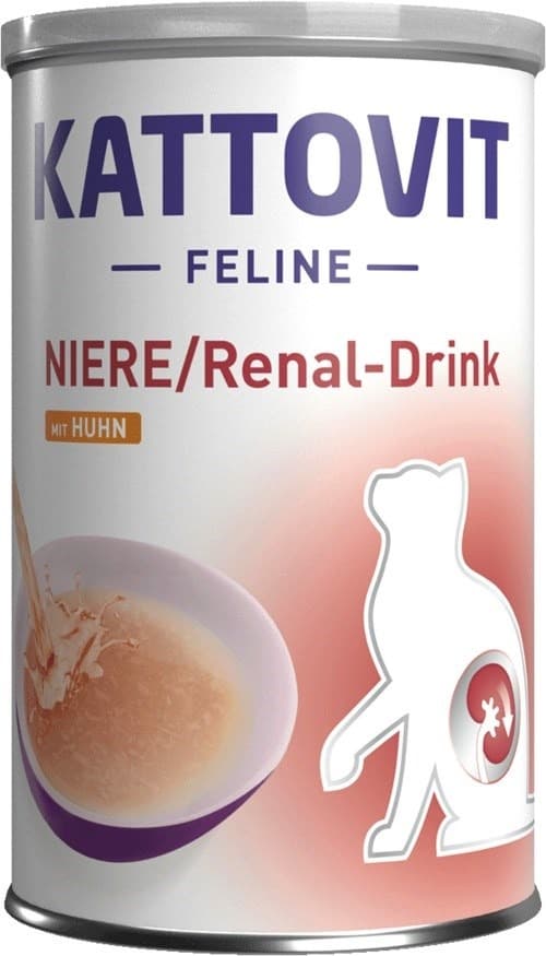 Napój dla kota Kattovit Niere/Renal z kurczakiem 135 ml
