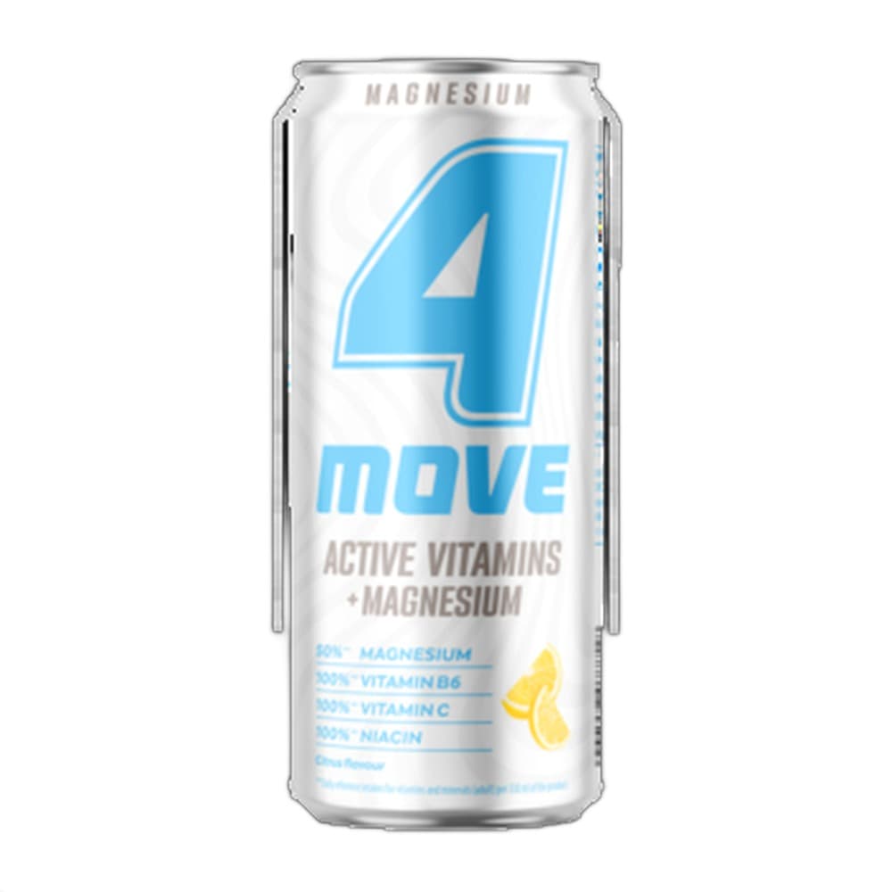 4MOVE Active Vitamins + Magnesium Citrus flavour puszka 330 ml