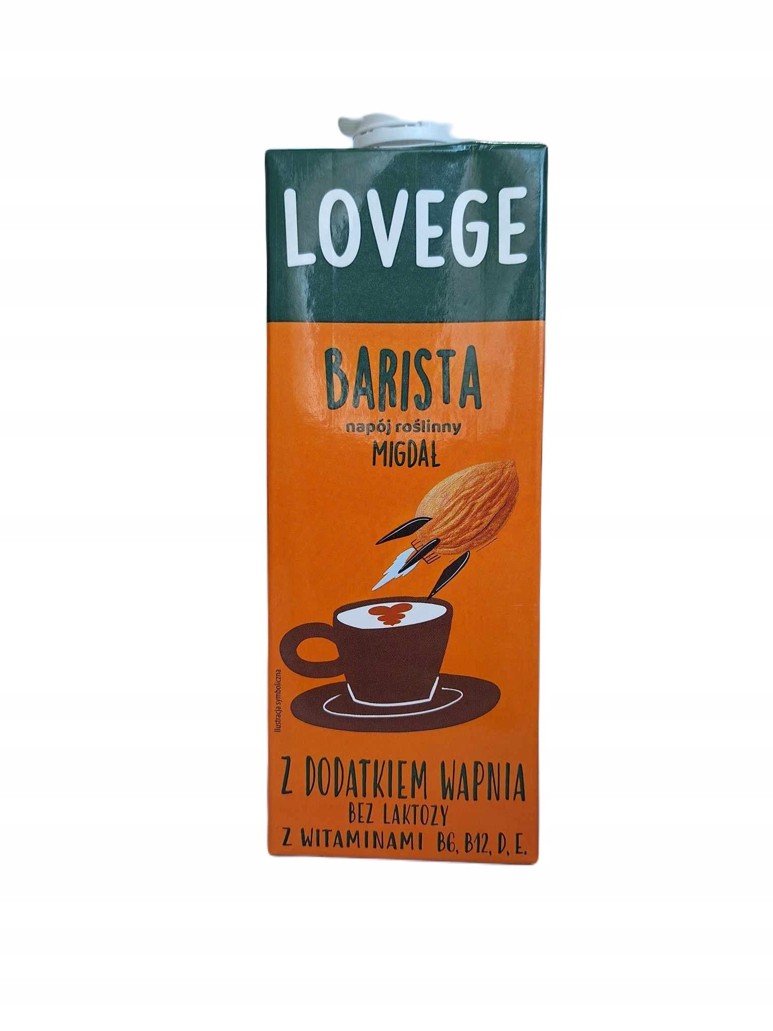 Napój Lovege Dla Baristów Migdałowy 1l