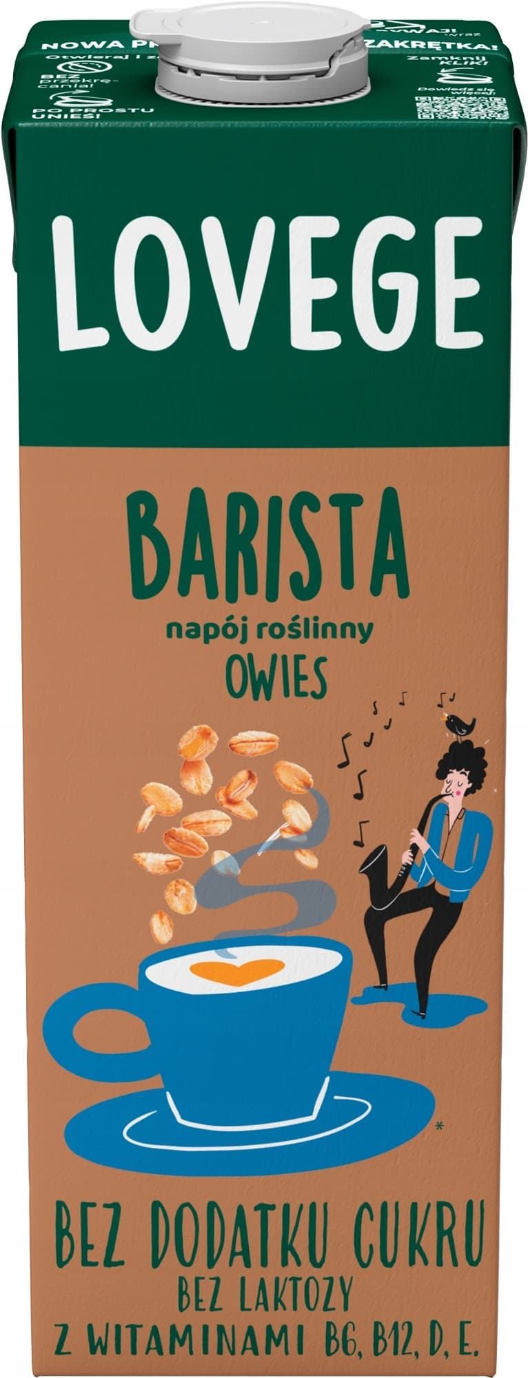 Napój Lovege Owsiany Dla Baristów 1l Sante