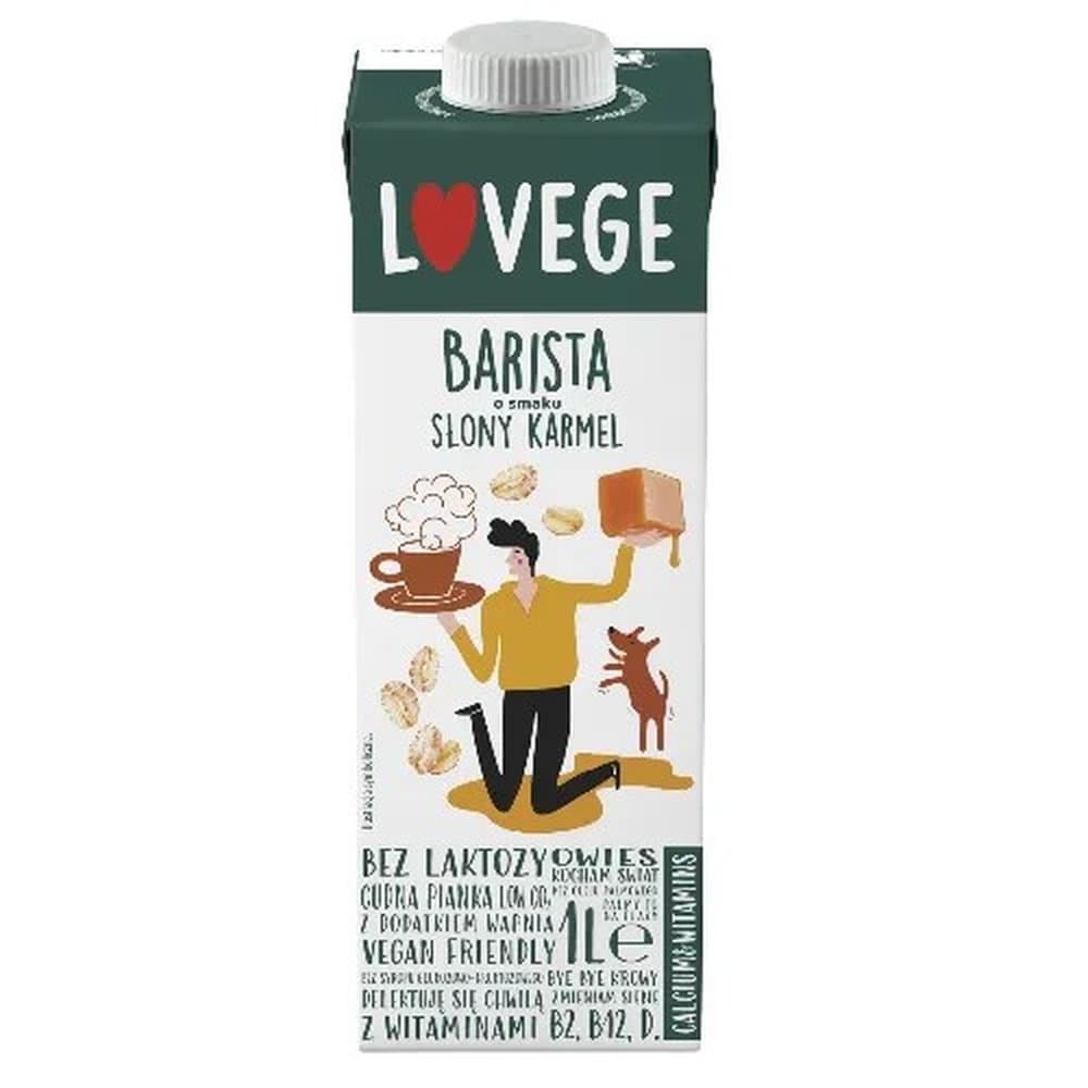 Napój Lovege Dla Baristów o Smaku Słony Karmel 1l