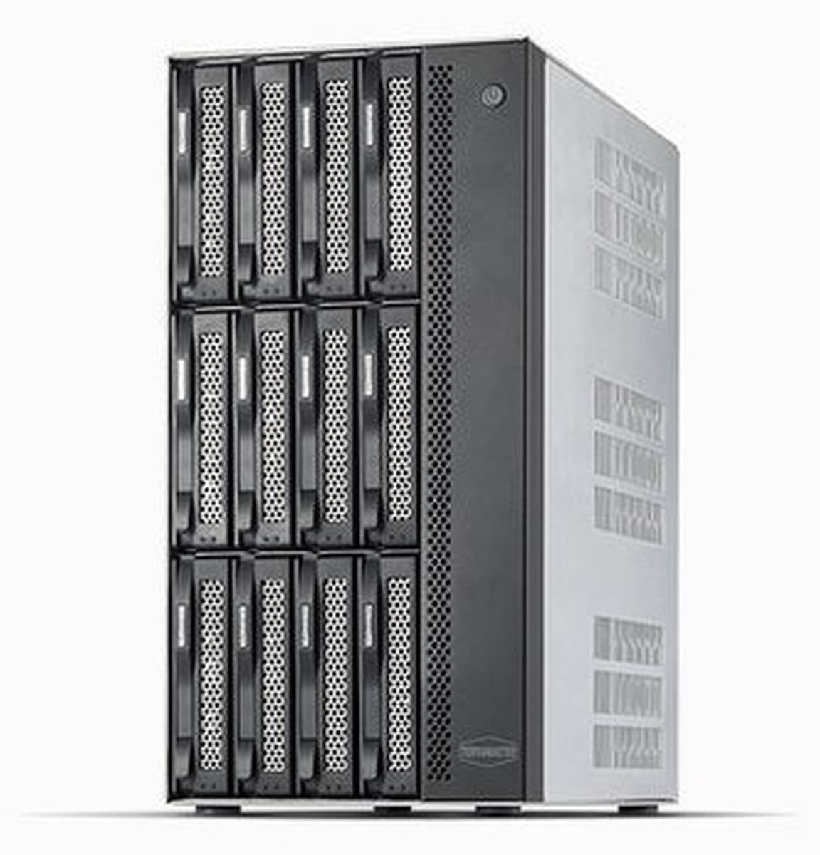 NAS Mini Tower Intel Core i7 16 GB DDR5 0 TB Szary