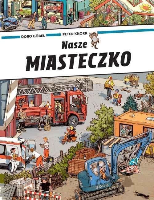 Nasze Miasteczko - książka kartonowa dla dzieci