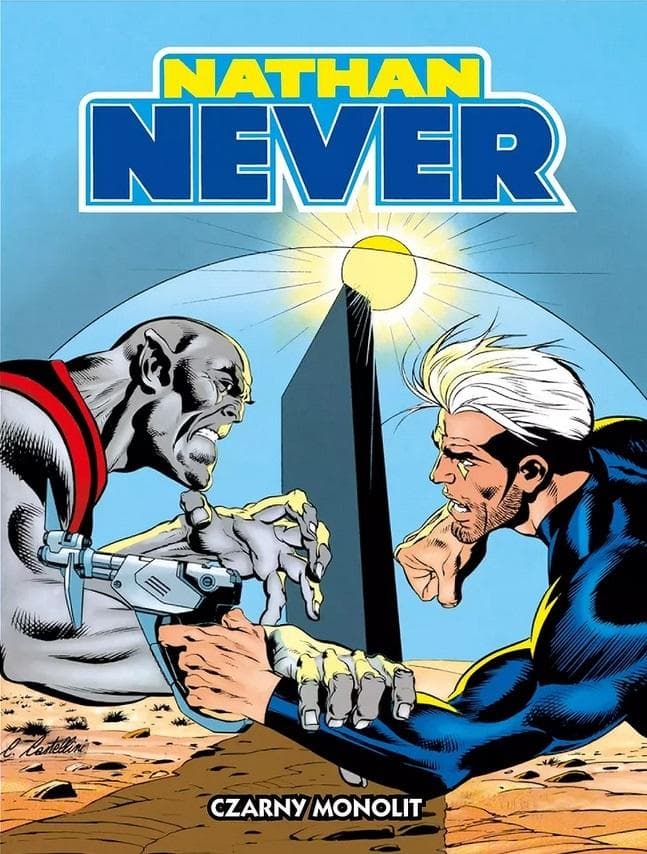 Nathan Never Czarny Monolit praca zbiorowa komiks