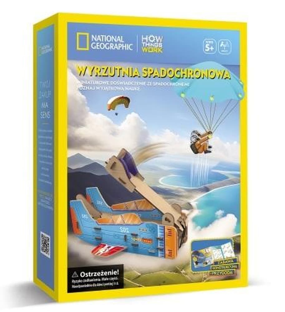 National Geographic Wyrzutnia Spadochronowa dla Dzieci