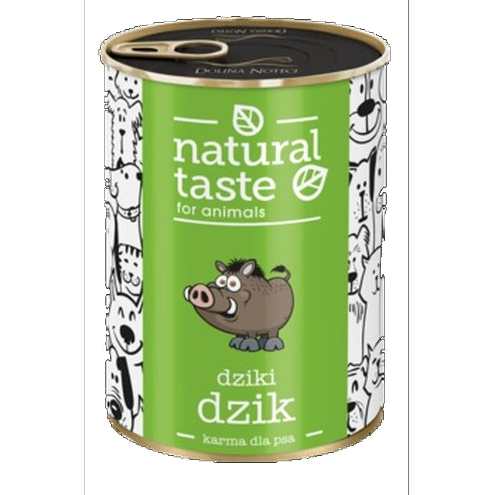 Dolina Noteci Natural Taste Karma dla psa Dziki Dzik 800g