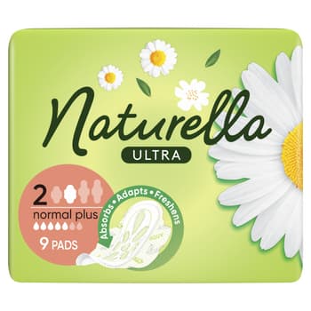 Naturella Podpaski Ultra Normal Plus rozmiar 2 - 9 sztuk