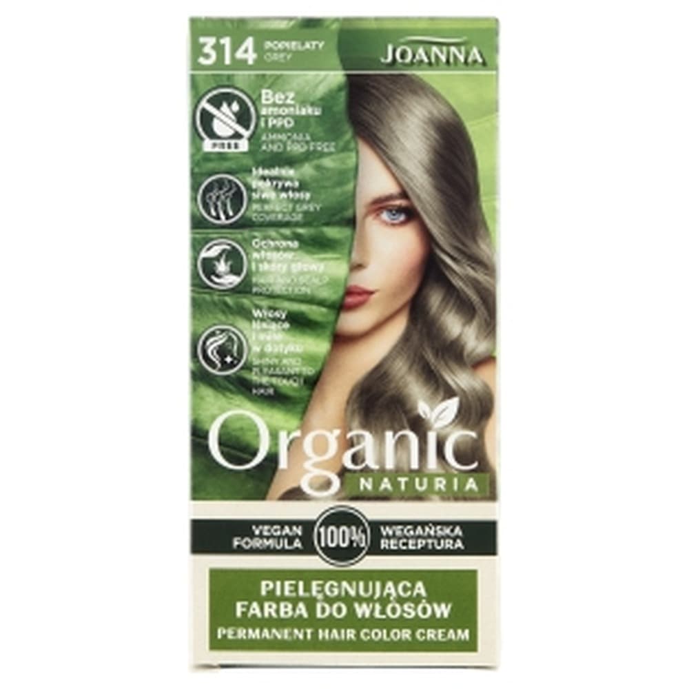 Joanna Naturia Organic Farba do Włosów Pielęgnująca Trwały Kolor