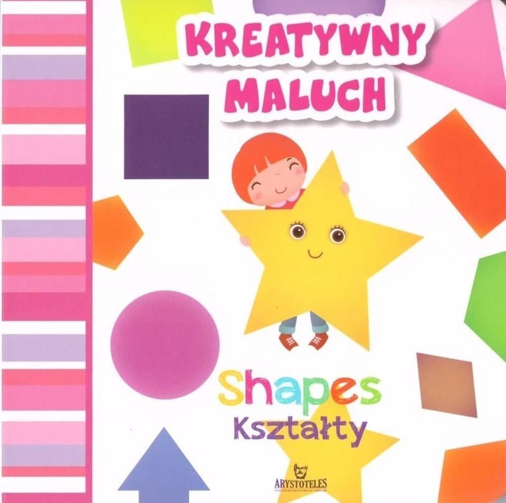 Nauka Kształtów - książeczka kartonowa dla dzieci
