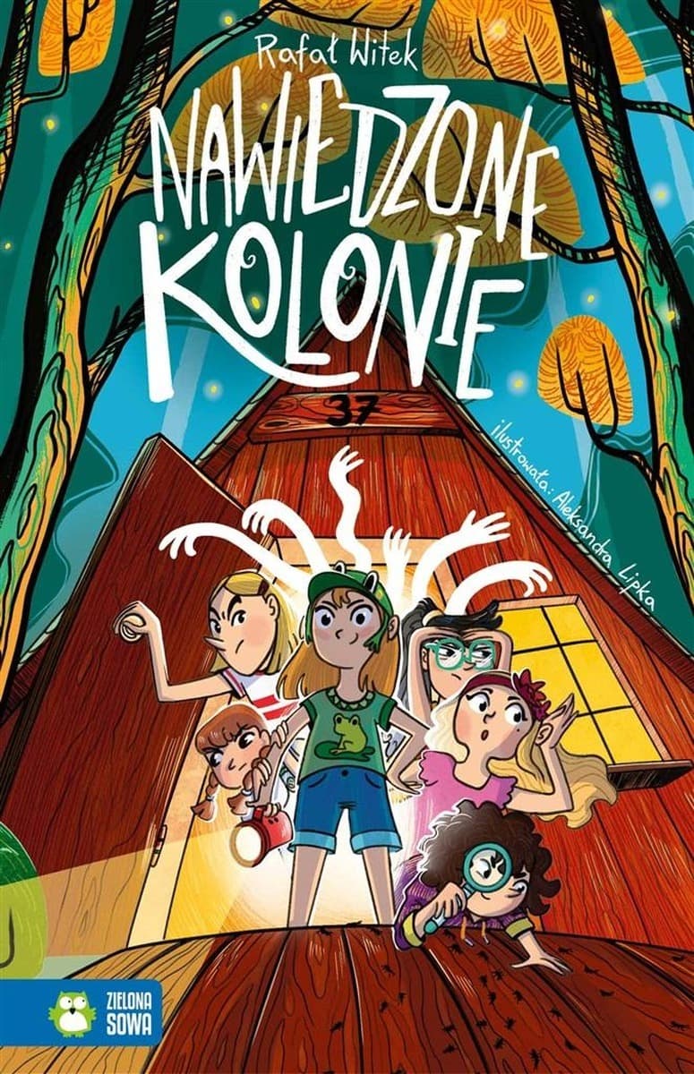 Nawiedzone kolonie Rafał Witek - książka dla dzieci i młodzieży