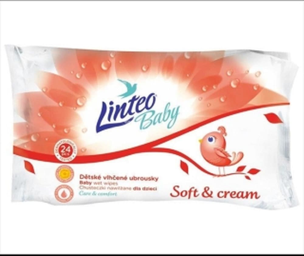 Chusteczki nawilżane Linteo Baby S&C 24 sztuk