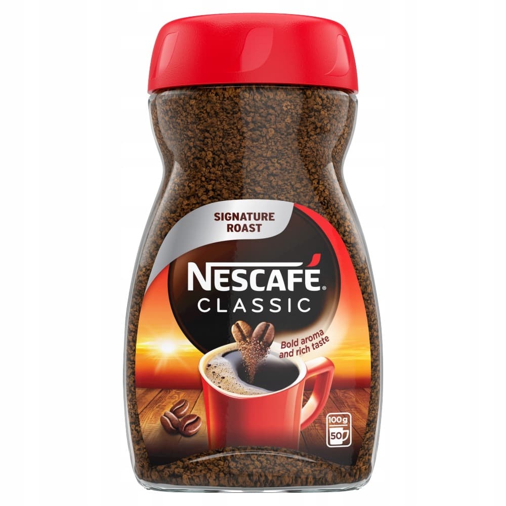 Nescafé Classic kawa rozpuszczalna 100 g