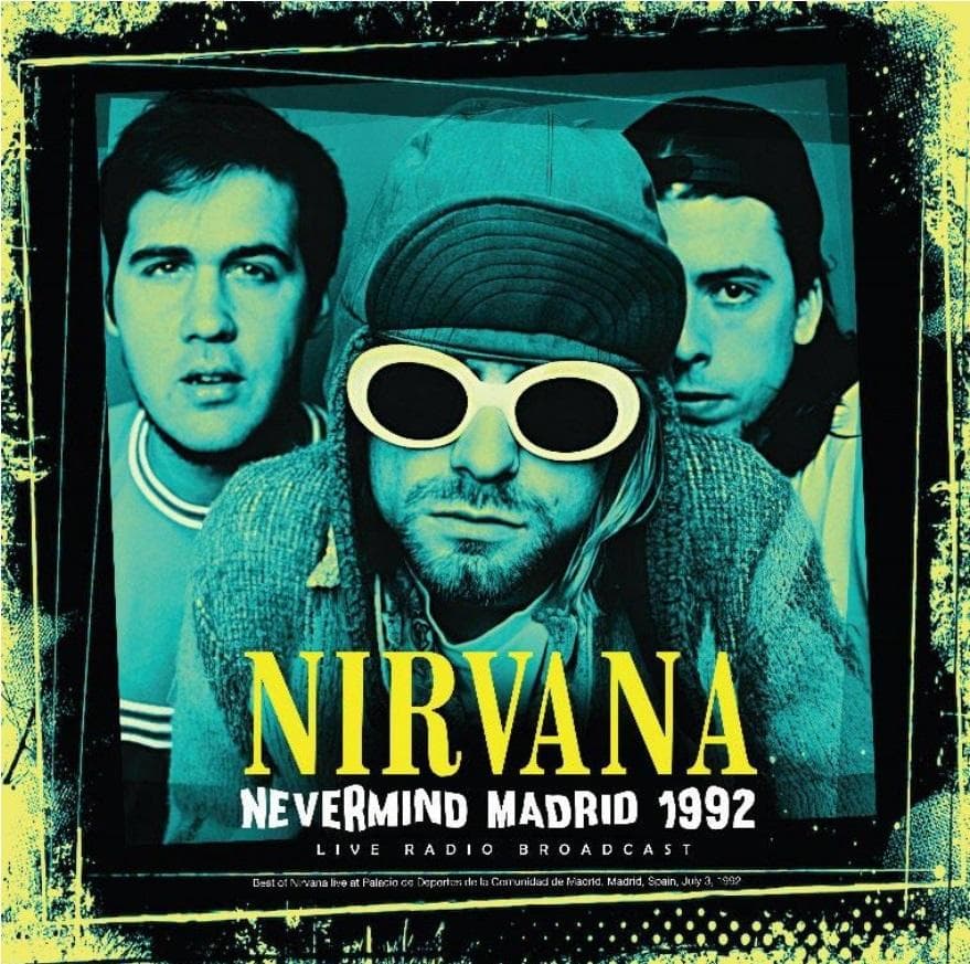 Nirvana Nevermind Madrid 1992 Płyta Winylowa