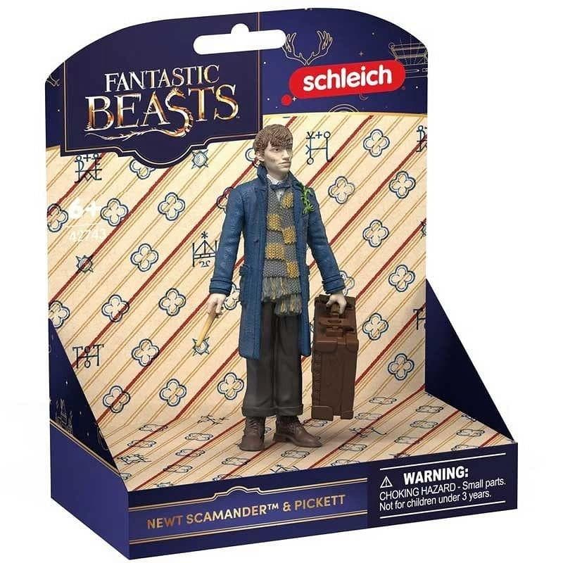 Figurka Newt Scamander z Pickett - fantastyczne zwierzęta Schleich