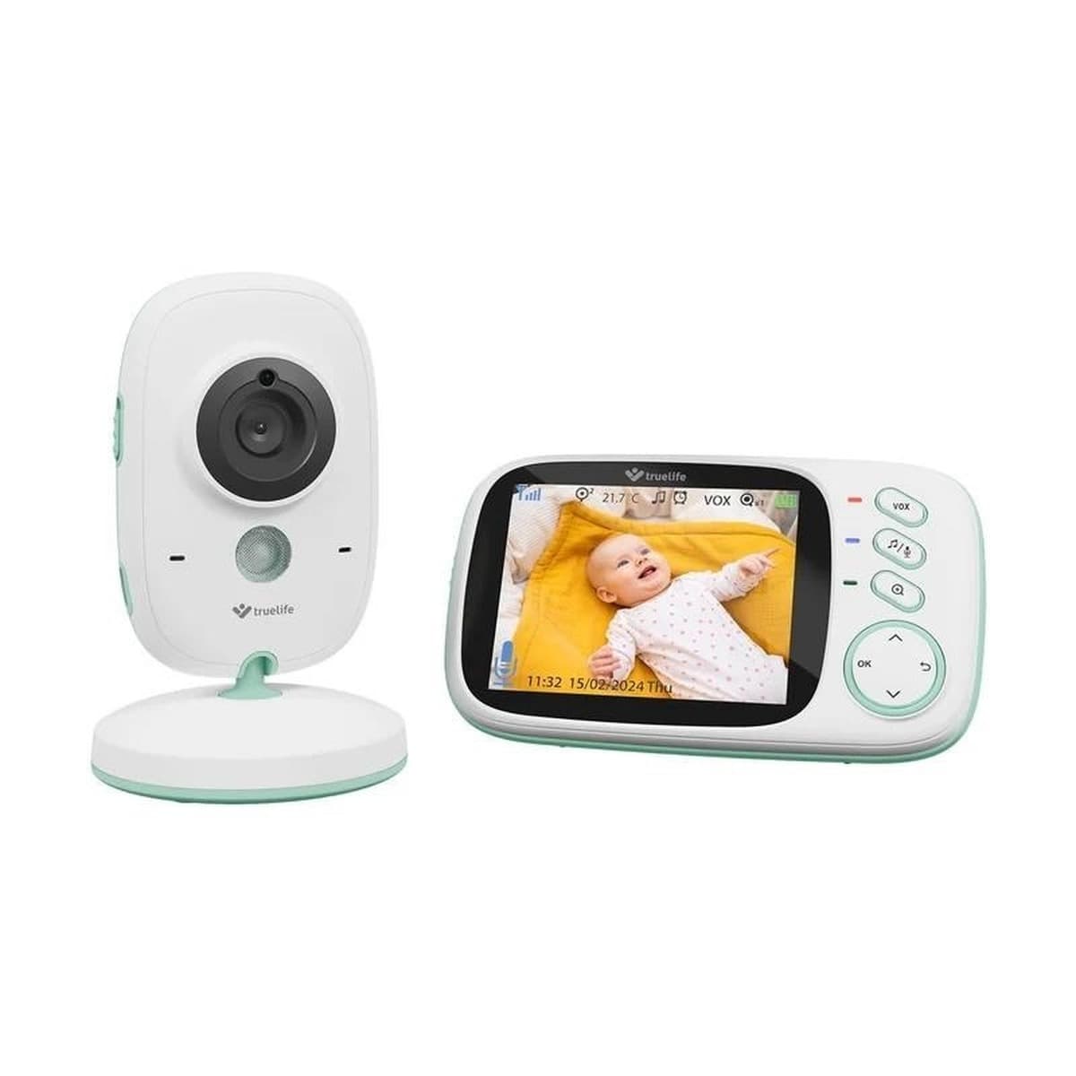 Niania elektroniczna TrueLife NannyCam H32 Pro z ekranem LCD 3,2” IPS