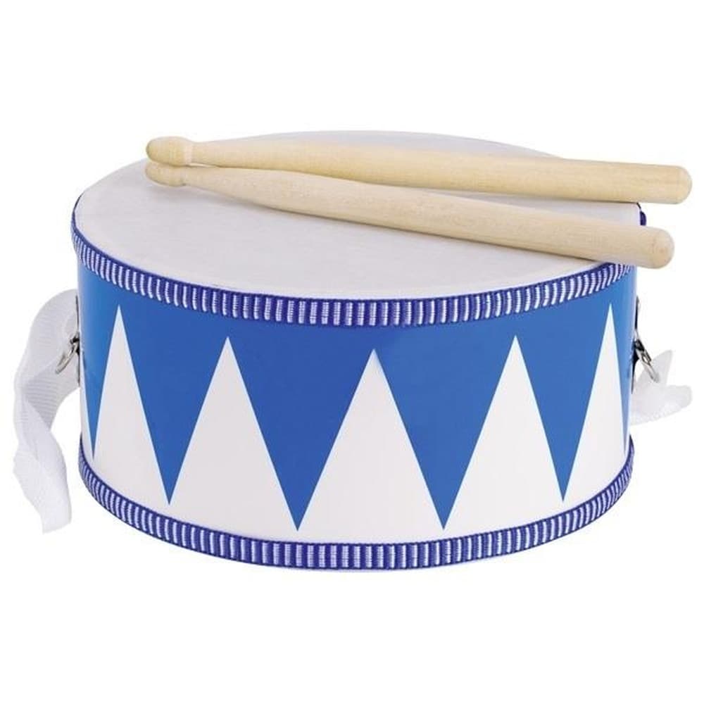 Niebieski bęben werbel instrument muzyczny Goki