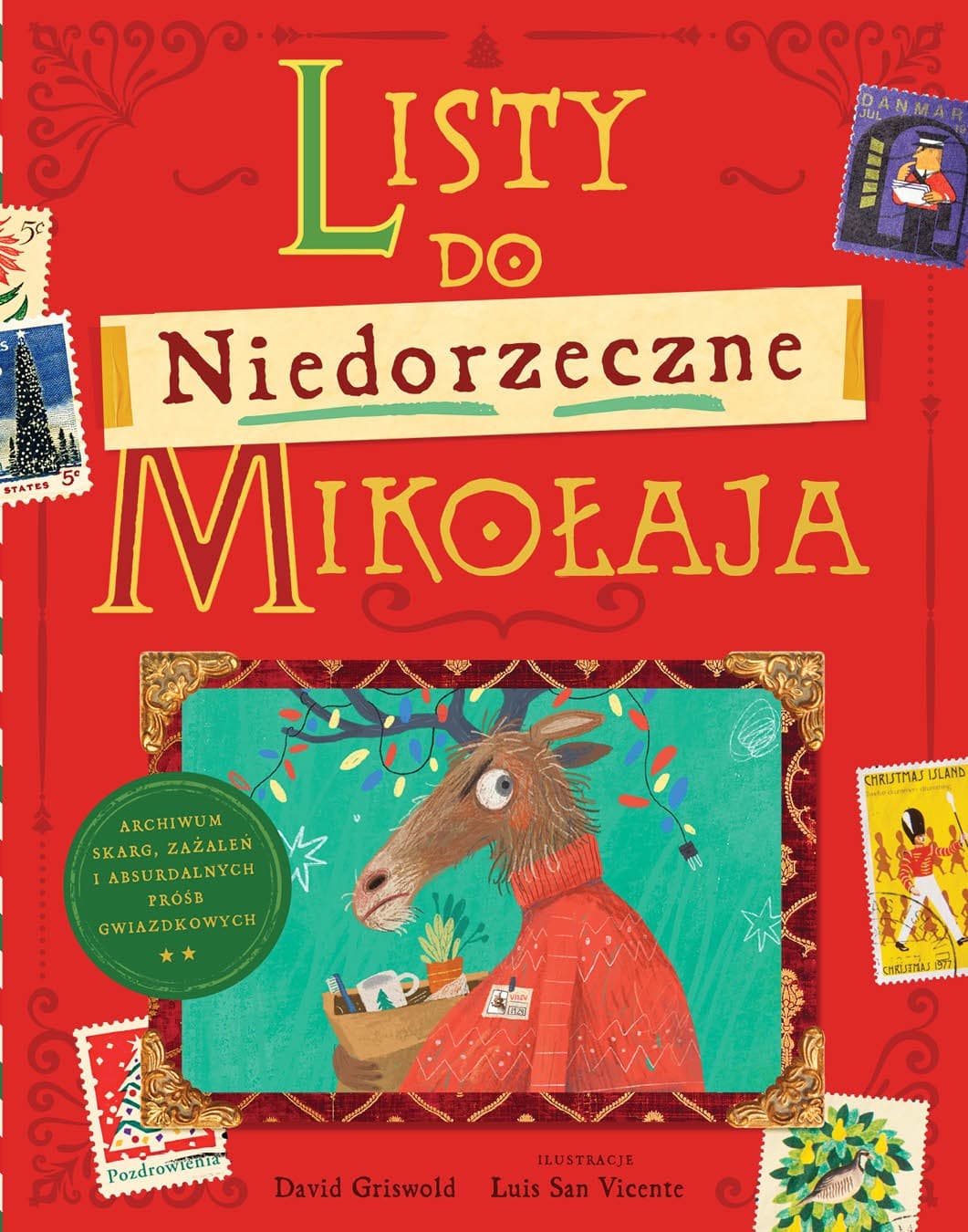 Niedorzeczne listy do Mikołaja - Książka dla dzieci
