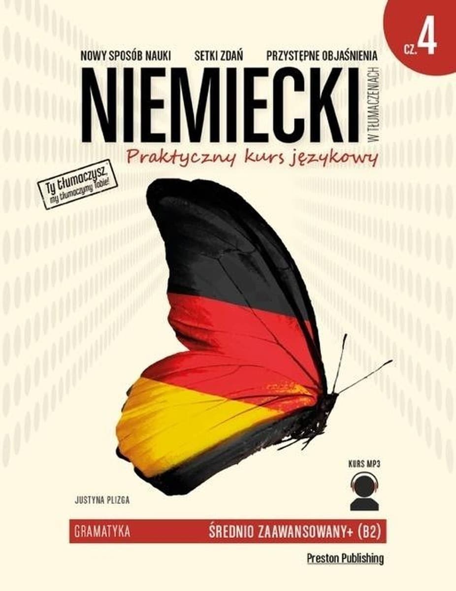 Niemiecki w tłumaczeniach. Gramatyka. Poziom B2 + MP3 wydanie 2