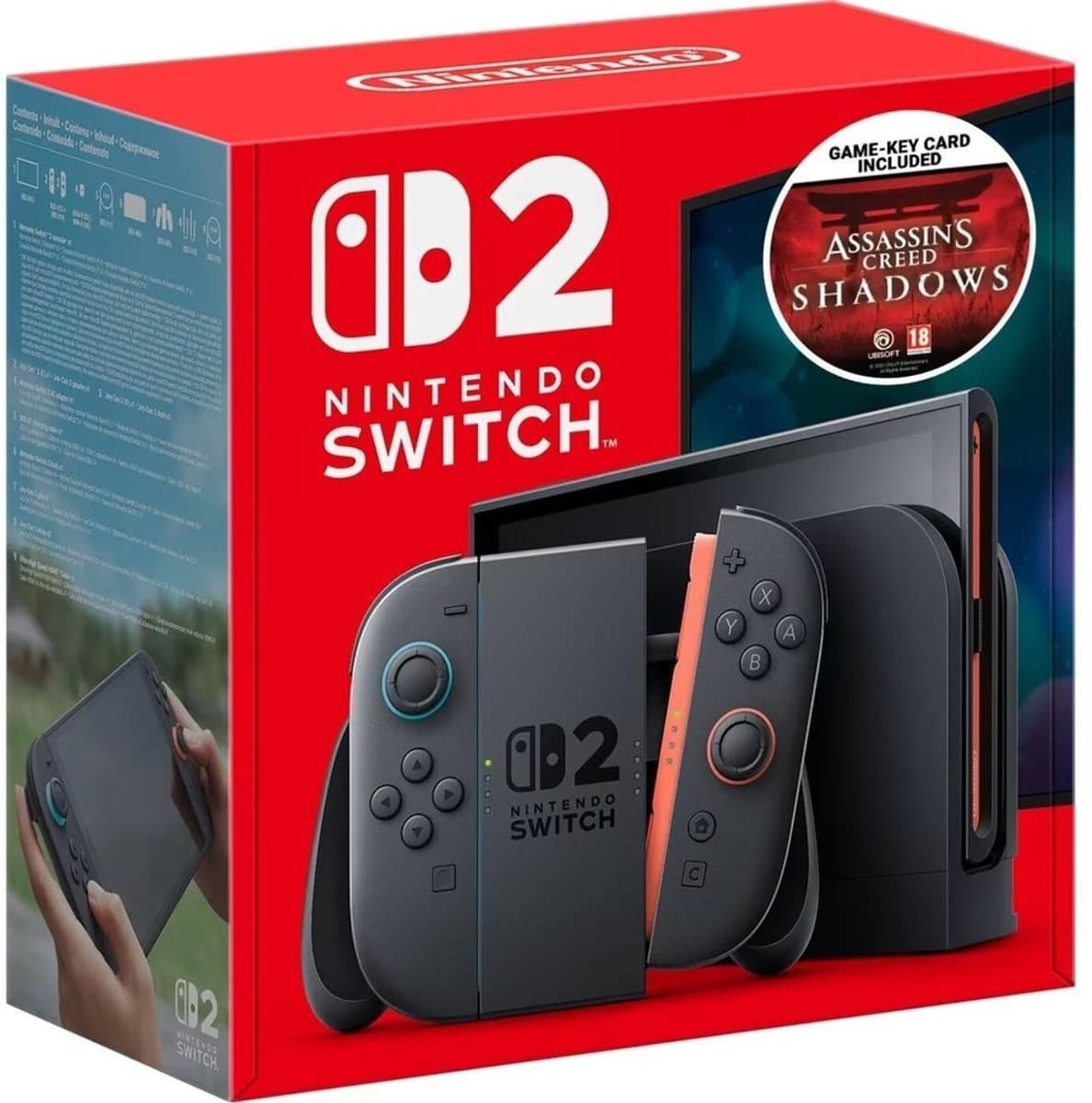 Nintendo Switch 2 z grą Assassin's Creed Shadows