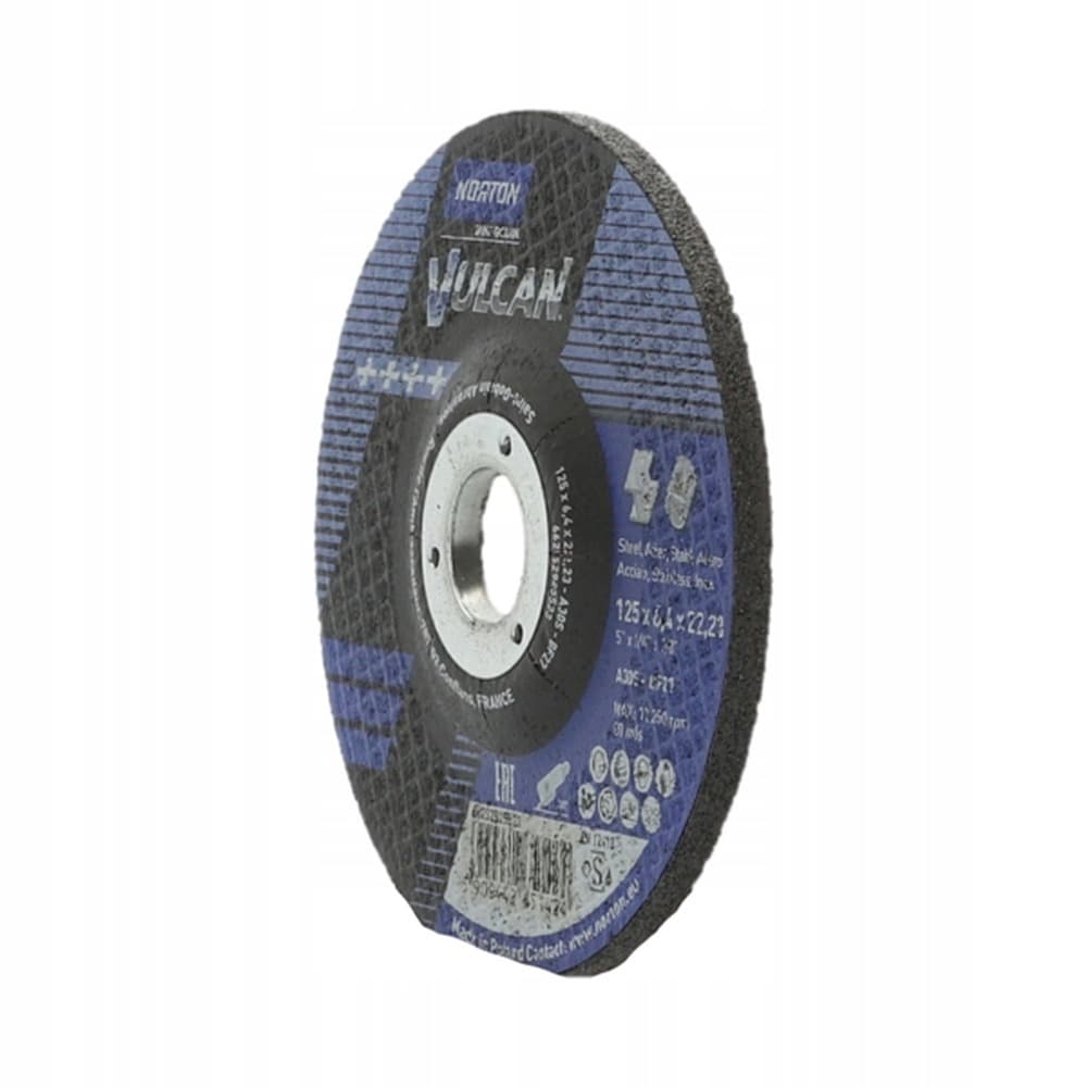 Norton Tarcza Vulcan 125 x 6,4 A30S do metalu (25 szt.)