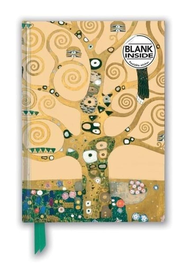Notatnik A5 gładki Drzewo Życia Gustav Klimt