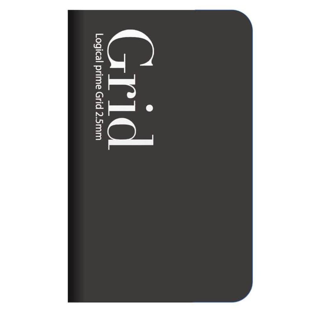 Notatnik A6 Logical Prime Grid Slim 2.5mm w kratkę