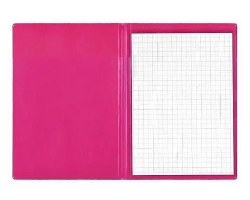 Notatnik A6 w kratkę z folii PVC seria New Colours Biurfol