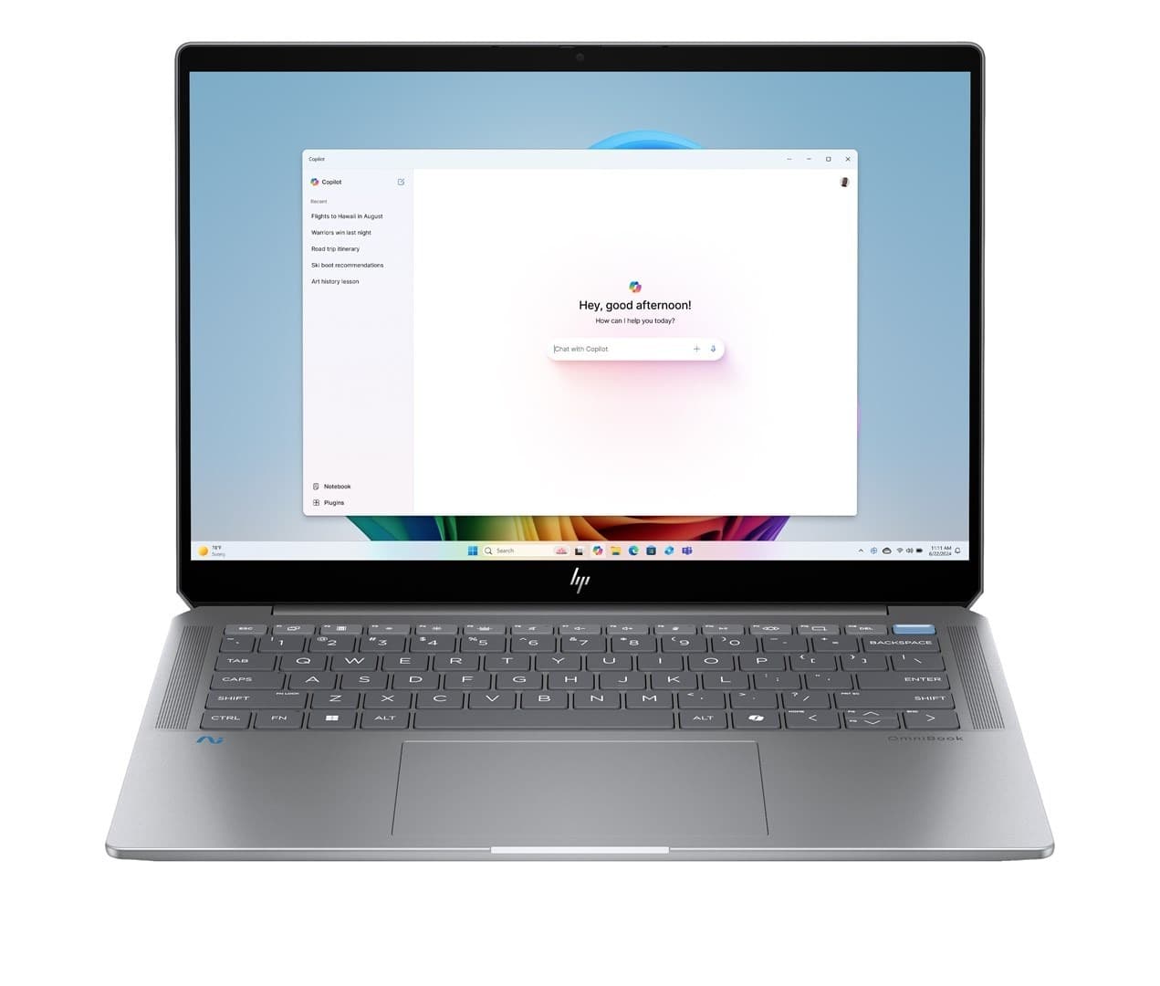 Notebook HP OmniBook Ultra AI 14" 2.2K Touch 16GB LPDDR5X 1TB SSD Radeon 880M