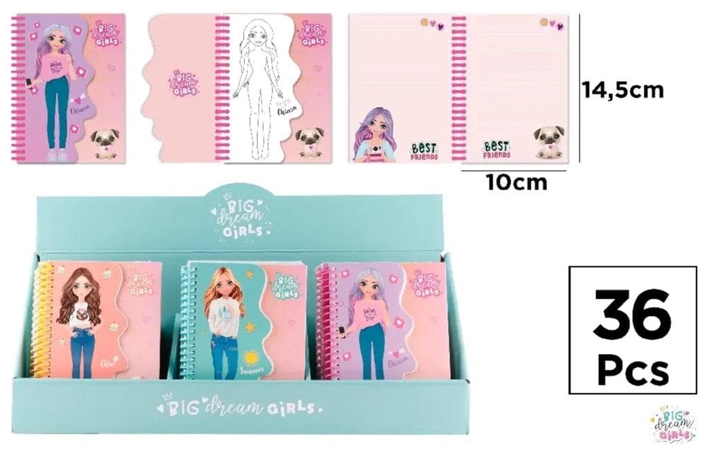 Notes w spirali Chloe Big Dream Girls