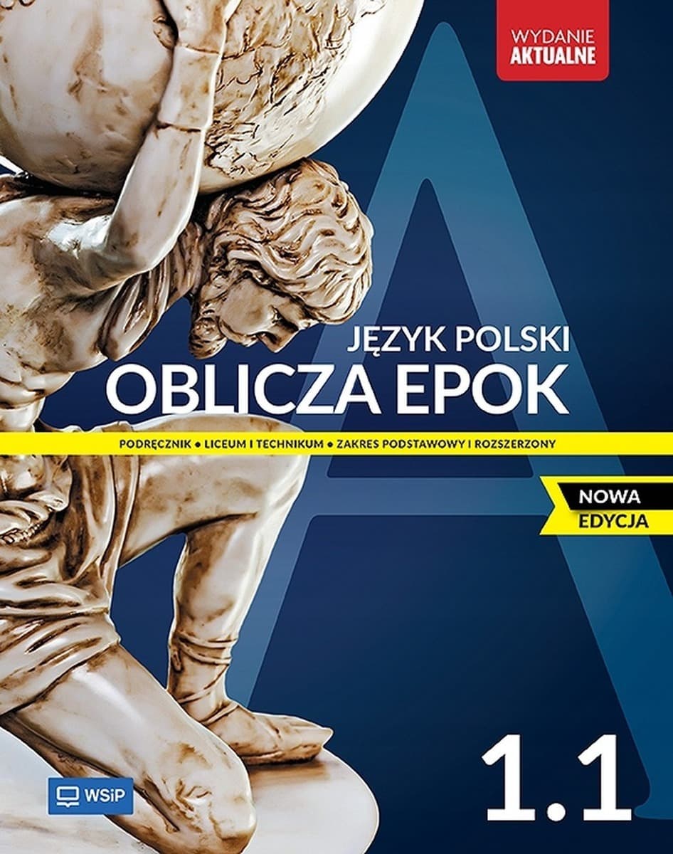 Nowa Język Polski Oblicza epok Podręcznik klasa 1 zakres podstawowy i rozszerzony część 1