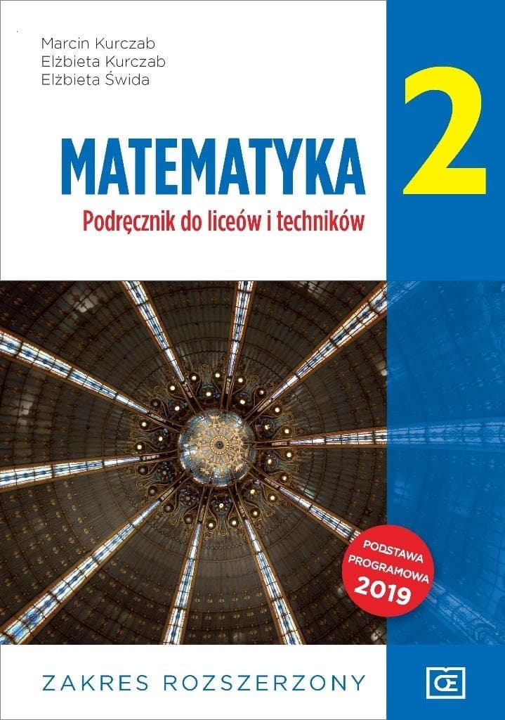 Matematyka Podręcznik Liceum/Technikum Klasa 2 Zakres Rozszerzony