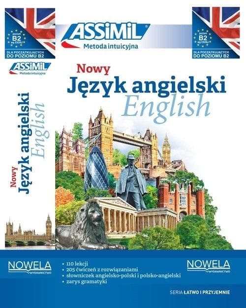 Podręcznik do nauki języka angielskiego A1-B2 Nowela