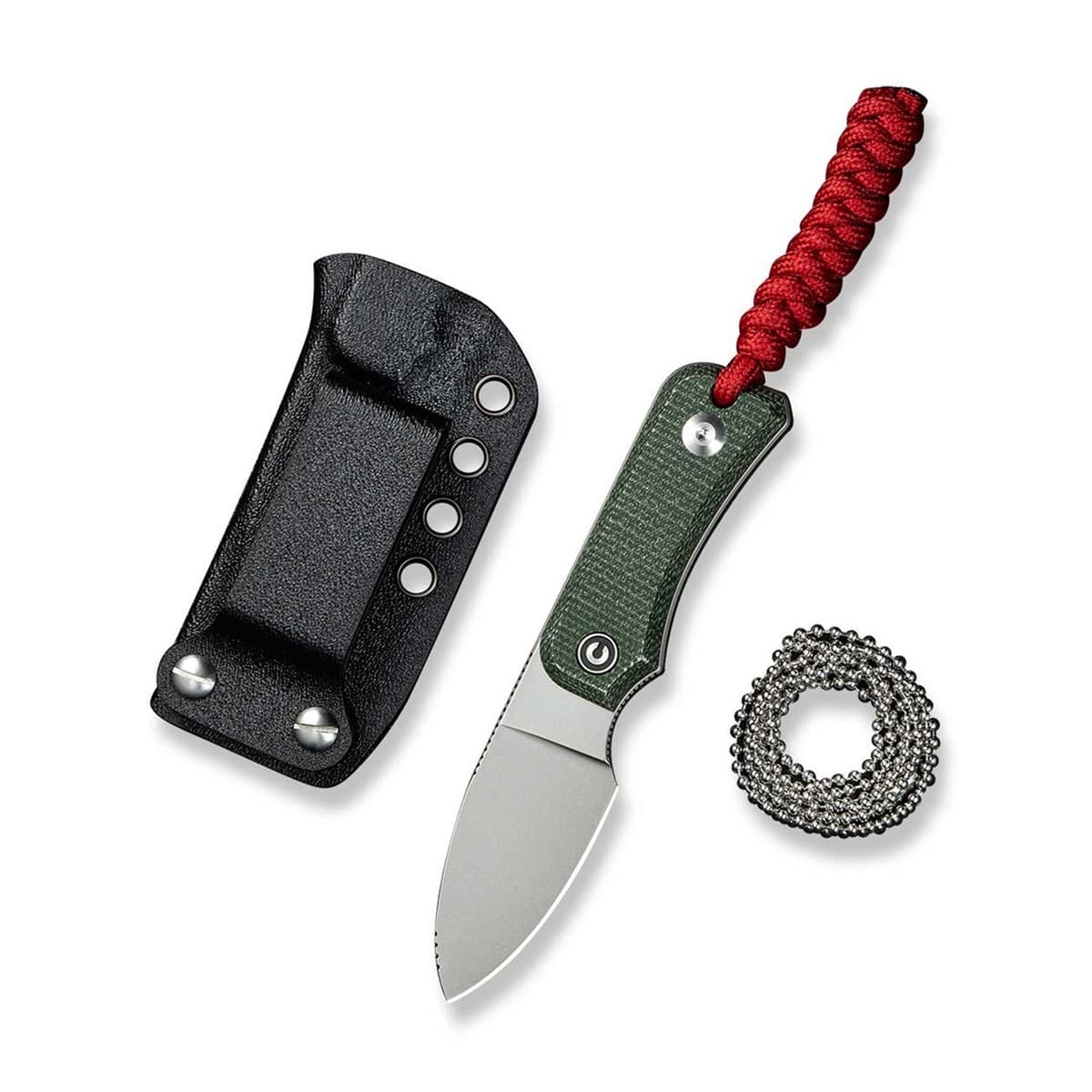Nóż Civivi Baby Banter Fixed Blade z głownią Nitro-V i okładzinami G10 Green
