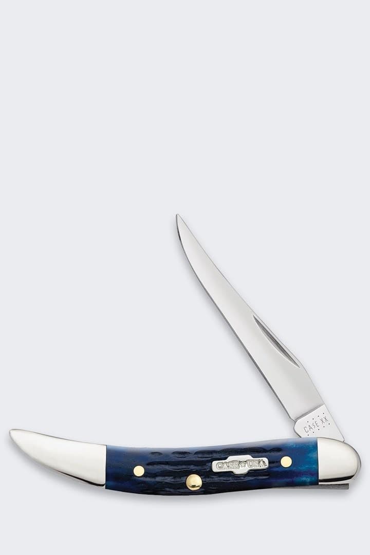 Nóż składany Case Rogers Small Texas Toothpick niebieski