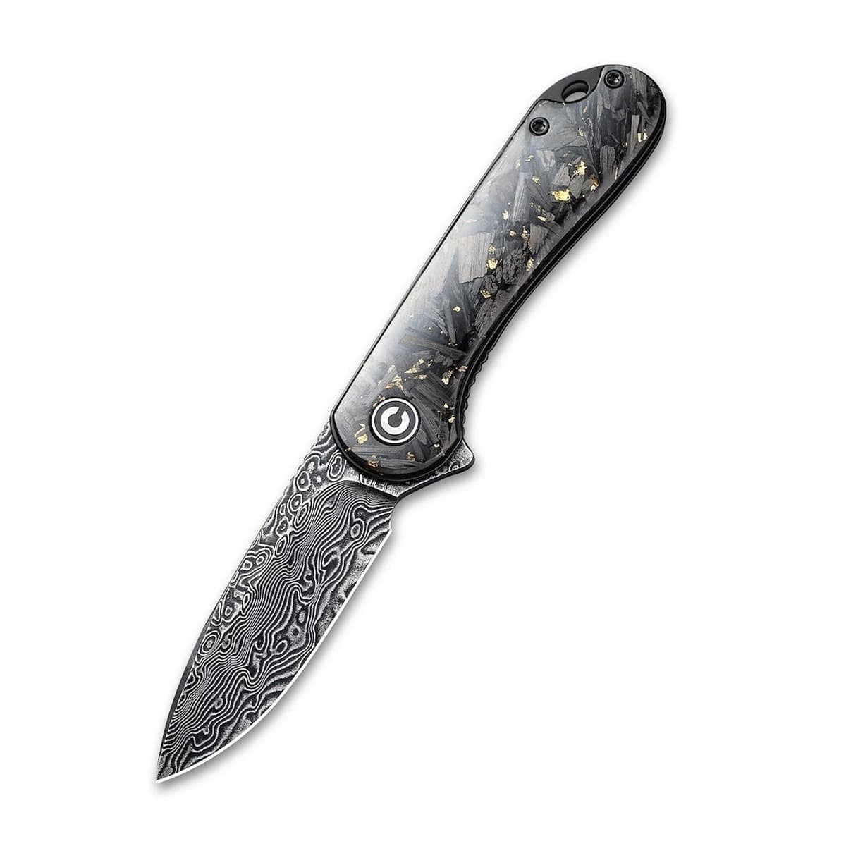 Nóż składany Civivi Elementum Damast Resin CF&G C907C-DS1