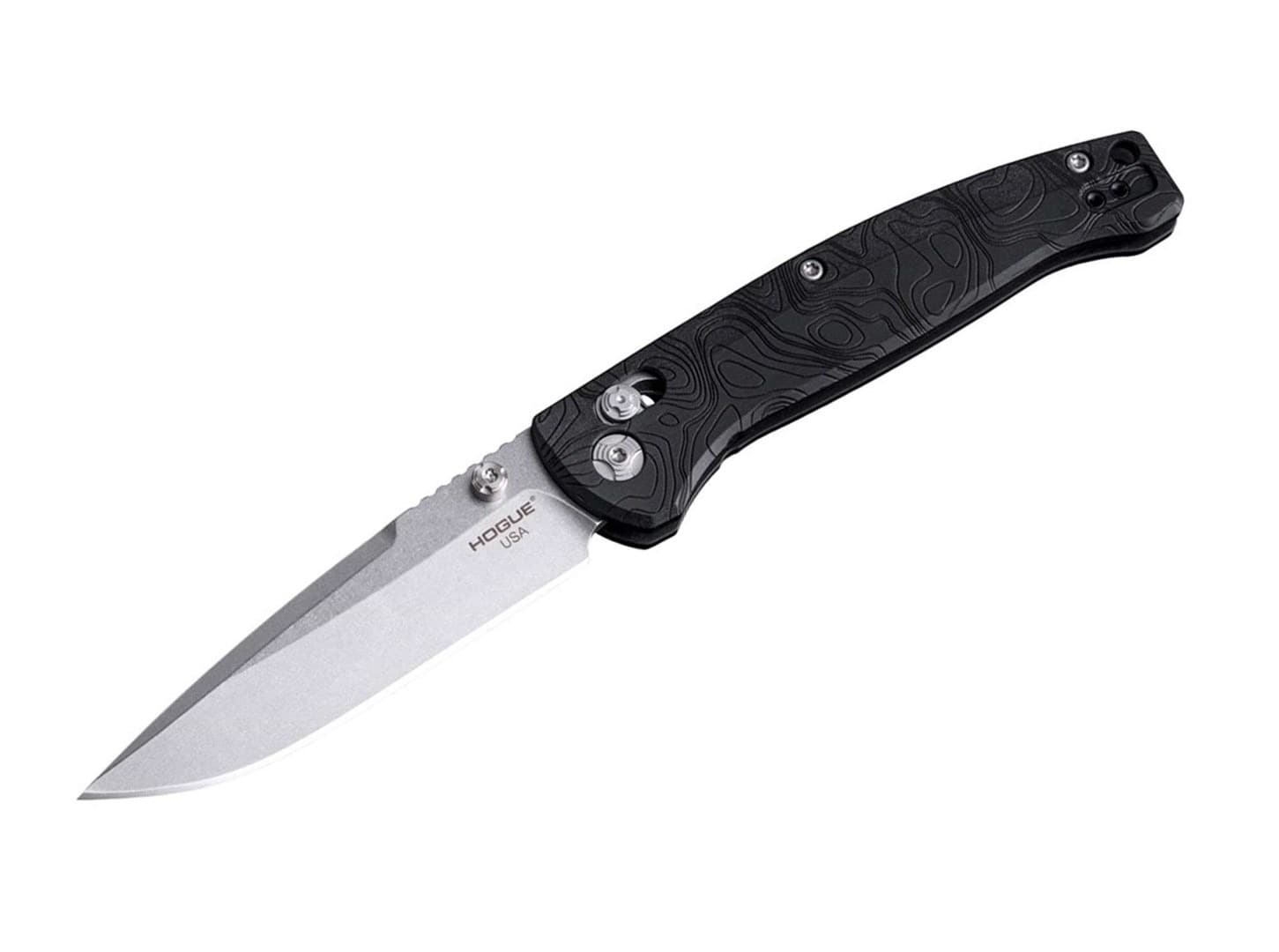 Nóż składany Mysto Metal Black Diamond Richlite 24457