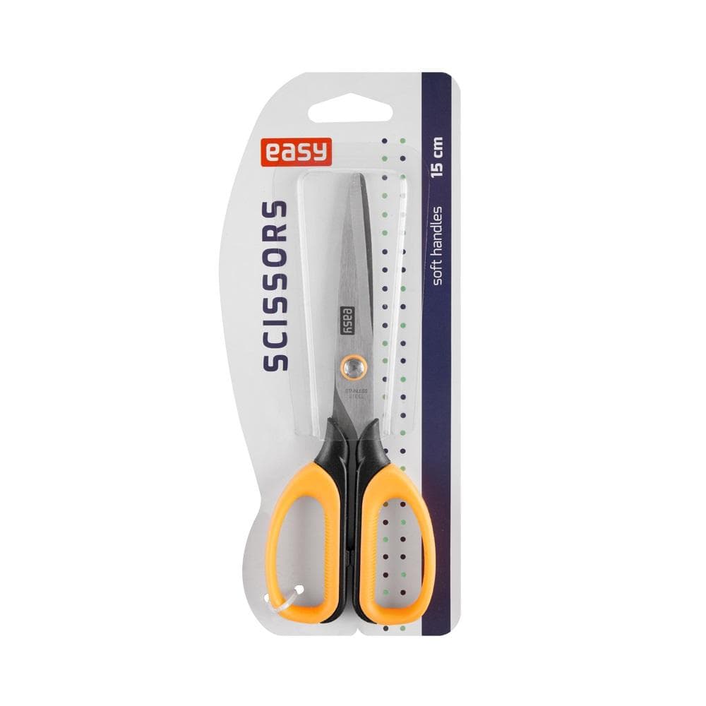 Easy Stationery Nożyczki Szkolne 15 cm Różowe