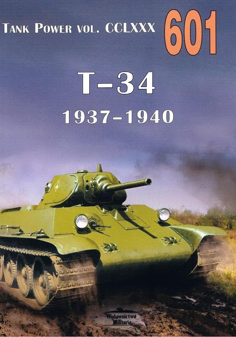 Nr 601 T 34/76 1937-1940 Tank Power - Kolomiets Maksym